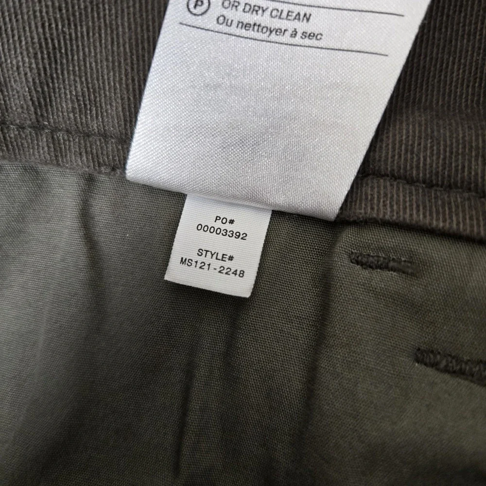 VINCE Essential Five-pocket Twill Pants Mens 30x32 Brown‎ Slim Style MS121-2248
